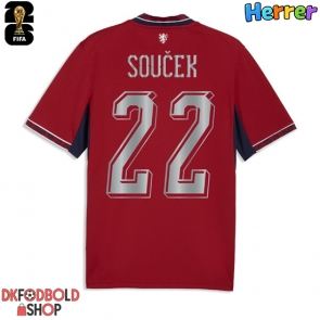 Tjekkiet Tomas Soucek #22 Hjemmebanetrøje VM 2026 Kort ærmer